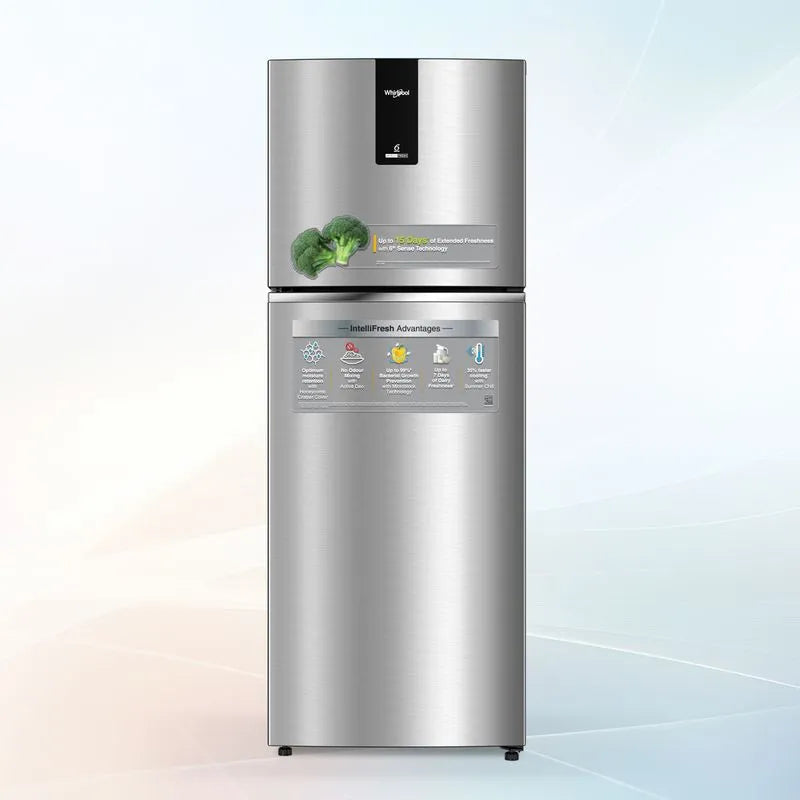 22377 Intellifresh 259L 2 Star Inverter Frost Free Double-Door Refrigerator - Titan Steel-Y