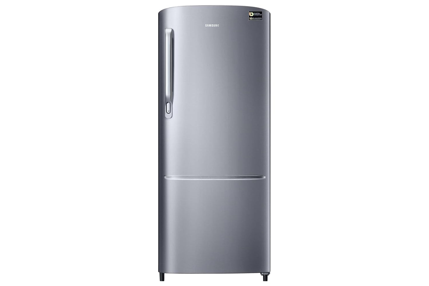 Samsung 223 L, 3 Star, Digital Inverter, Direct-Cool Single Door Refrigerator (RR24H2723S8/NL, Elegant Inox, Single Touch Defrost, 2026 Model)