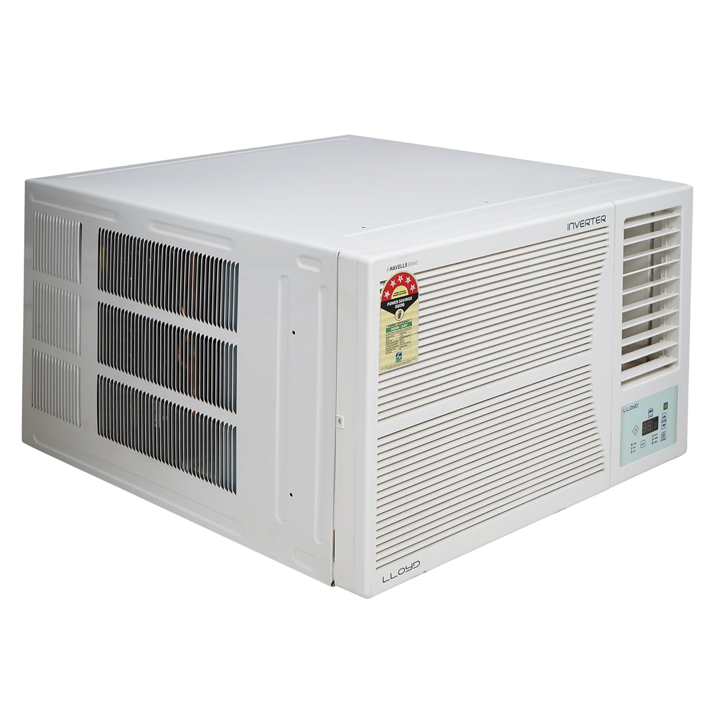 Lloyd 1.5 Ton 5 Star Inverter Window AC (Copper, Clean Air Filter, 2025 Model, GLW18I5FWPGA, White)
