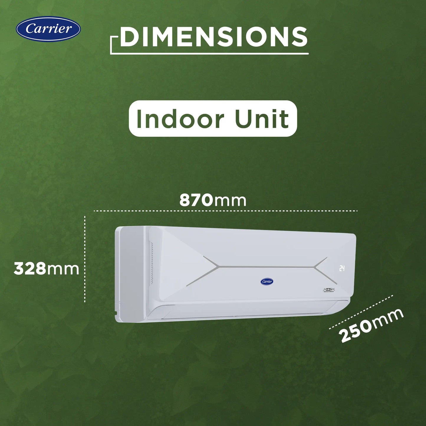 Carrier 1.5 Ton 3 Star 19k XPERT EDGE Fxi Star Split AC| Coppper| 6 in 1 Flexicool Cooling| PM 2.5 Filter