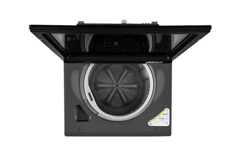 LG 9Kg Top Load Washing Machine, Hard Water Wash, Middle Black, 5 Star T90KMMB3Z