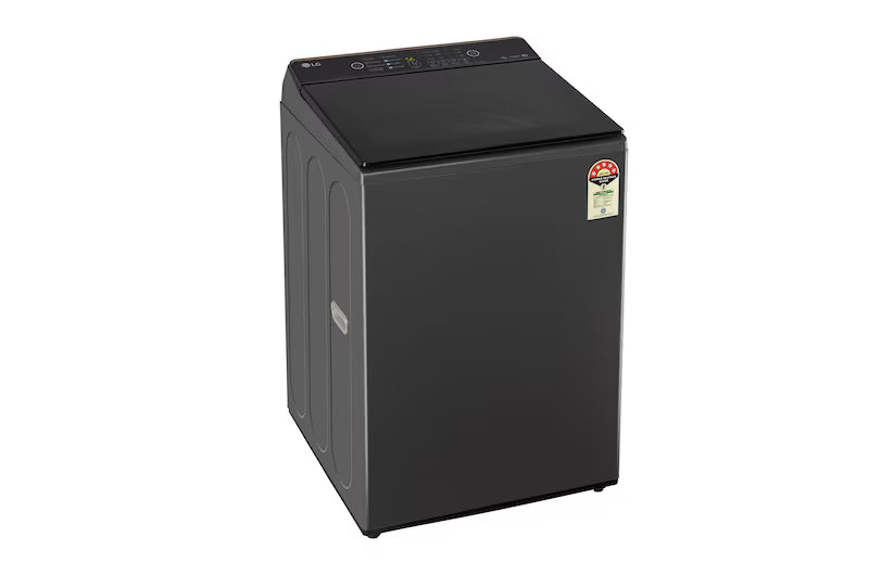 LG 9Kg Top Load Washing Machine, Hard Water Wash, Middle Black, 5 Star T90KMMB3Z