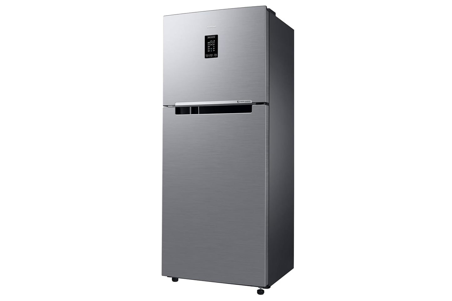Samsung 301 L, 2 Star, Convertible 5-in-1 Digital Inverter with Display Frost Free Double Door Refrigerator (RT31H4522S8/HL, Silver, Light DOI Metal, 2026 Model)