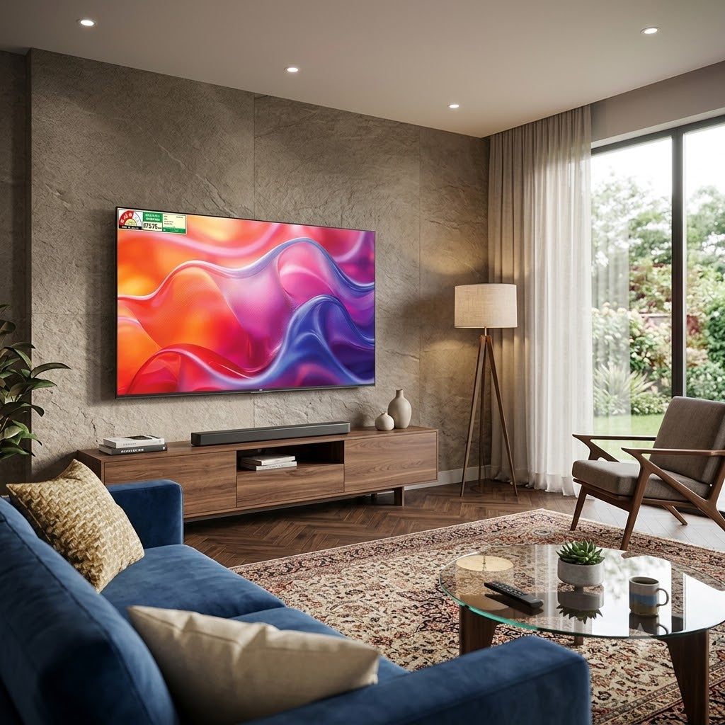 H-QLED P7 Pro Series 139cm(55) 4K AI Smart Google TV With Gemini |Dolby Vision. Atmos 55P7 Pro
