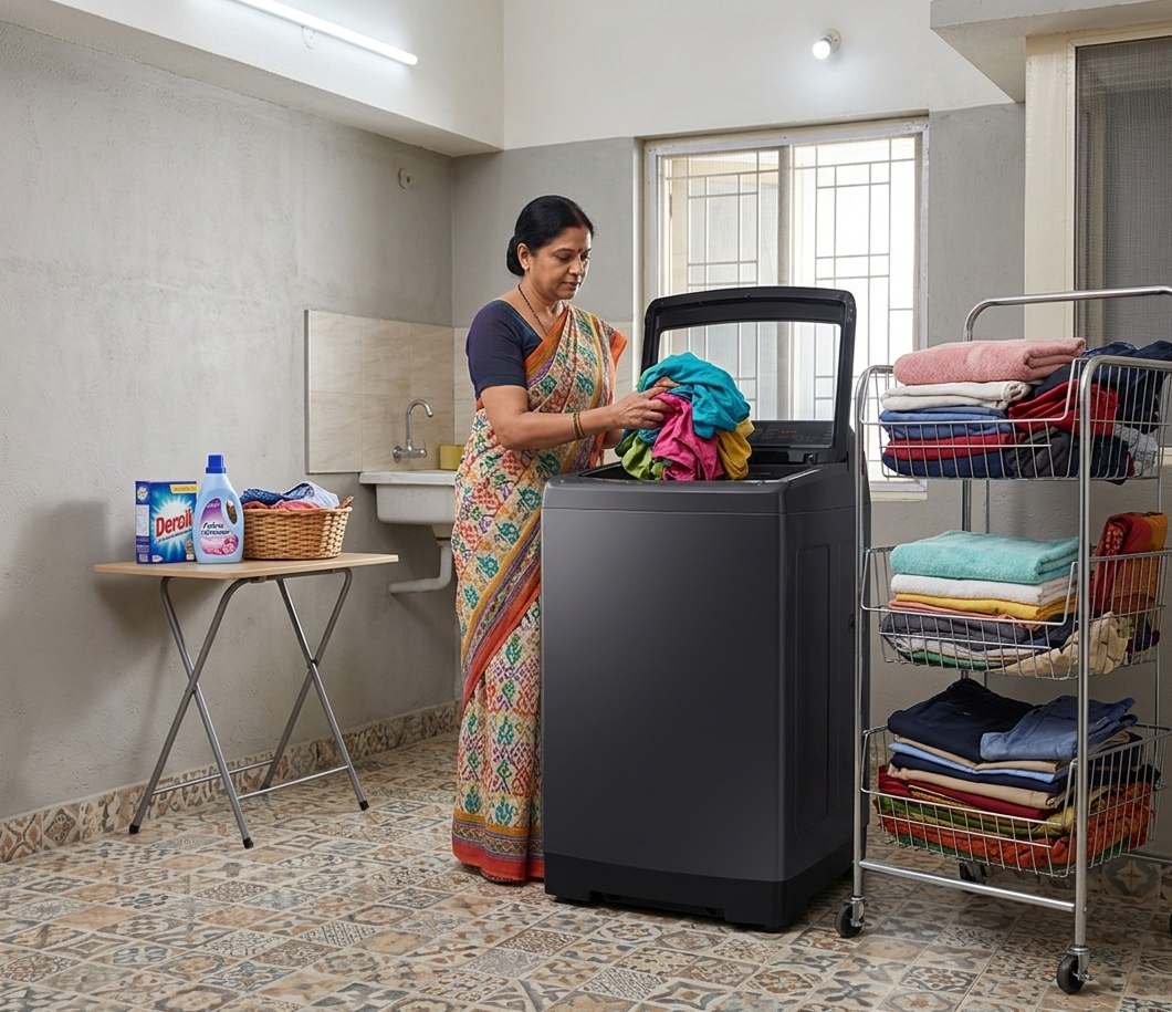 10.0 kg Top Load Washing Machine with Ecobubble™ & Heater WA40F10H2C