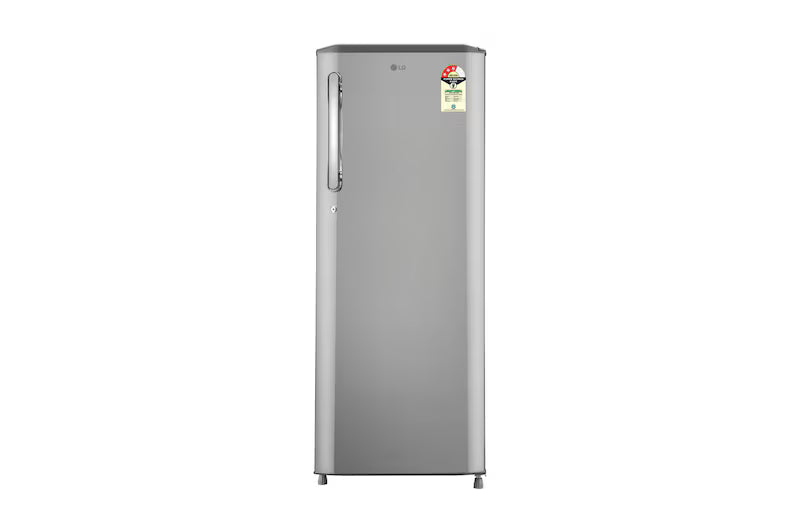 LG 261 L 3 Star Direct Cool Single Door Refrigerator, Shiny Steel, GLD2736YBPZ