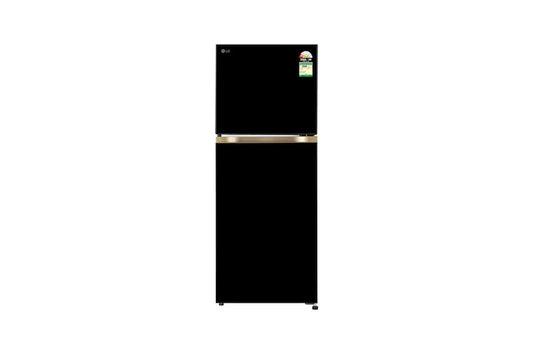 LG 225L Double Door Refrigerator with Smart Mode, Auto Smart Connect, Smart Inverter Compressor, Multi Air Flow, Onyx Black, 1 Star GLT2216WYOB