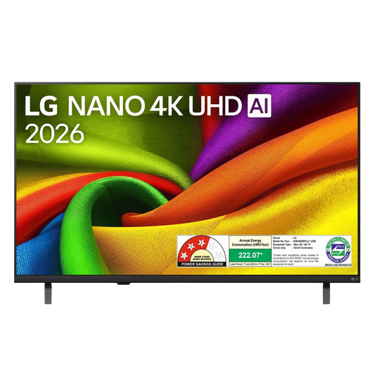 164 cm (65) LG NANO 4K UHD TV 65NU880BPLA with α7 AI Processor 4K Gen9, with HDR10 Pro 2026