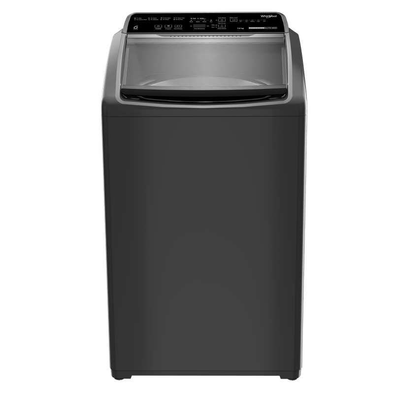 31683 Whitemagic Elite 7kg 5 Star Fully Automatic Top-Load Washing Machine - Grey