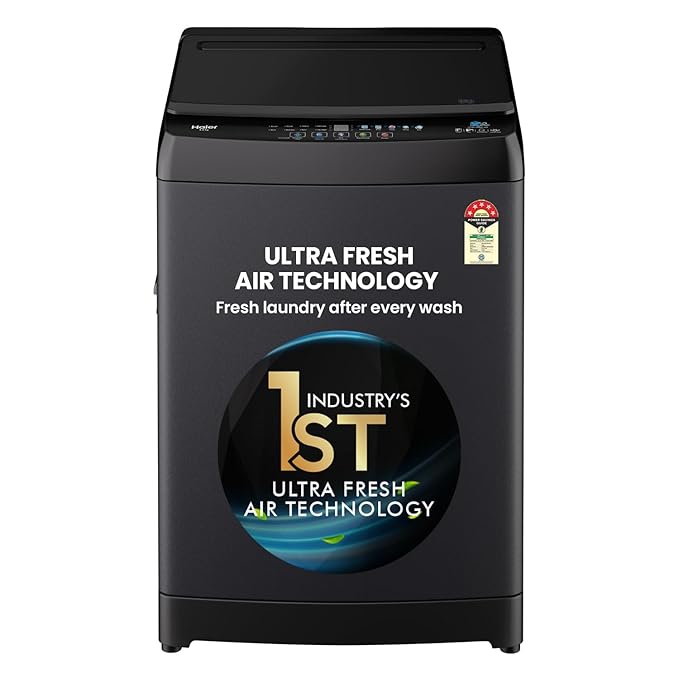 Haier 8 Kg Fully Automatic TopLoad Washing Machine HWM80-310BK