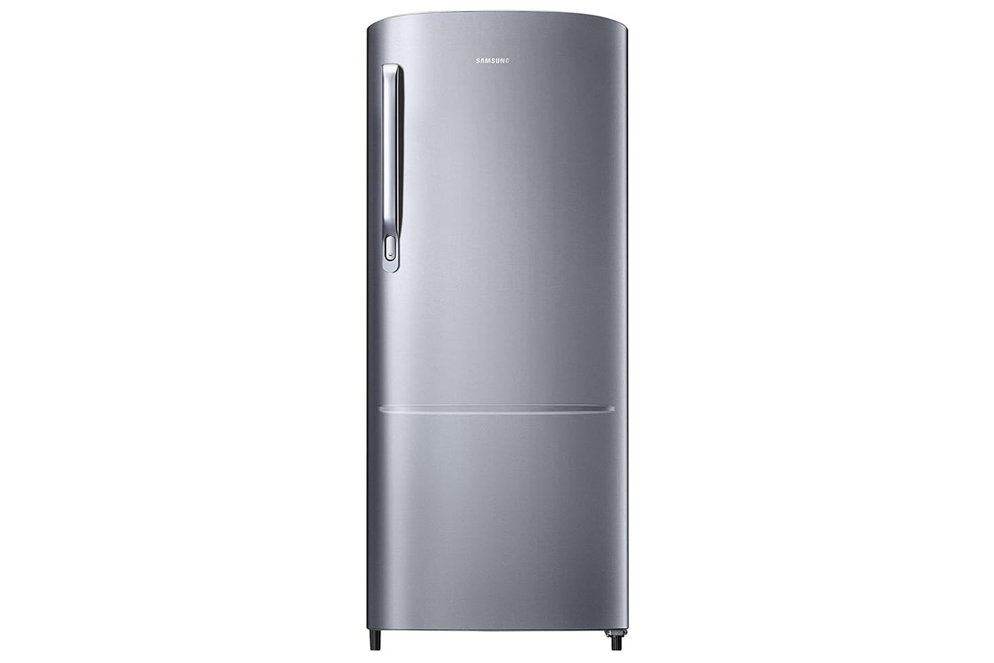 Samsung 183 L, 2 Star, Digital Inverter, Direct-Cool Single Door Refrigerator (RR20H2712S8/NL, Silver, Elegant Inox, Single Touch Defrost, 2026 Model)