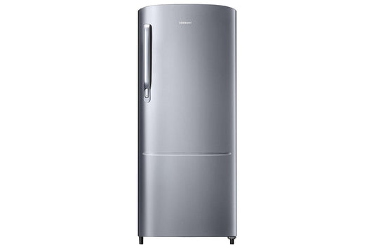 Samsung 183 L, 2 Star, Digital Inverter, Direct-Cool Single Door Refrigerator (RR20H2712S8/NL, Silver, Elegant Inox, Single Touch Defrost, 2026 Model)