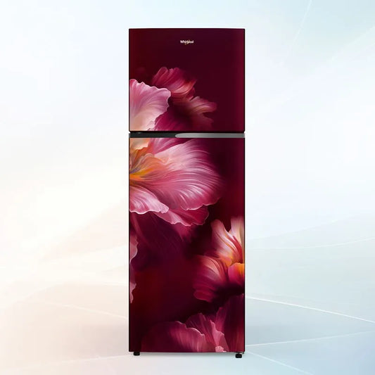 Whirlpool 235L 2 Star Frost-Free Double Door Refrigerator (NEO SP278 PRM Wine Velvet, Model 22318)