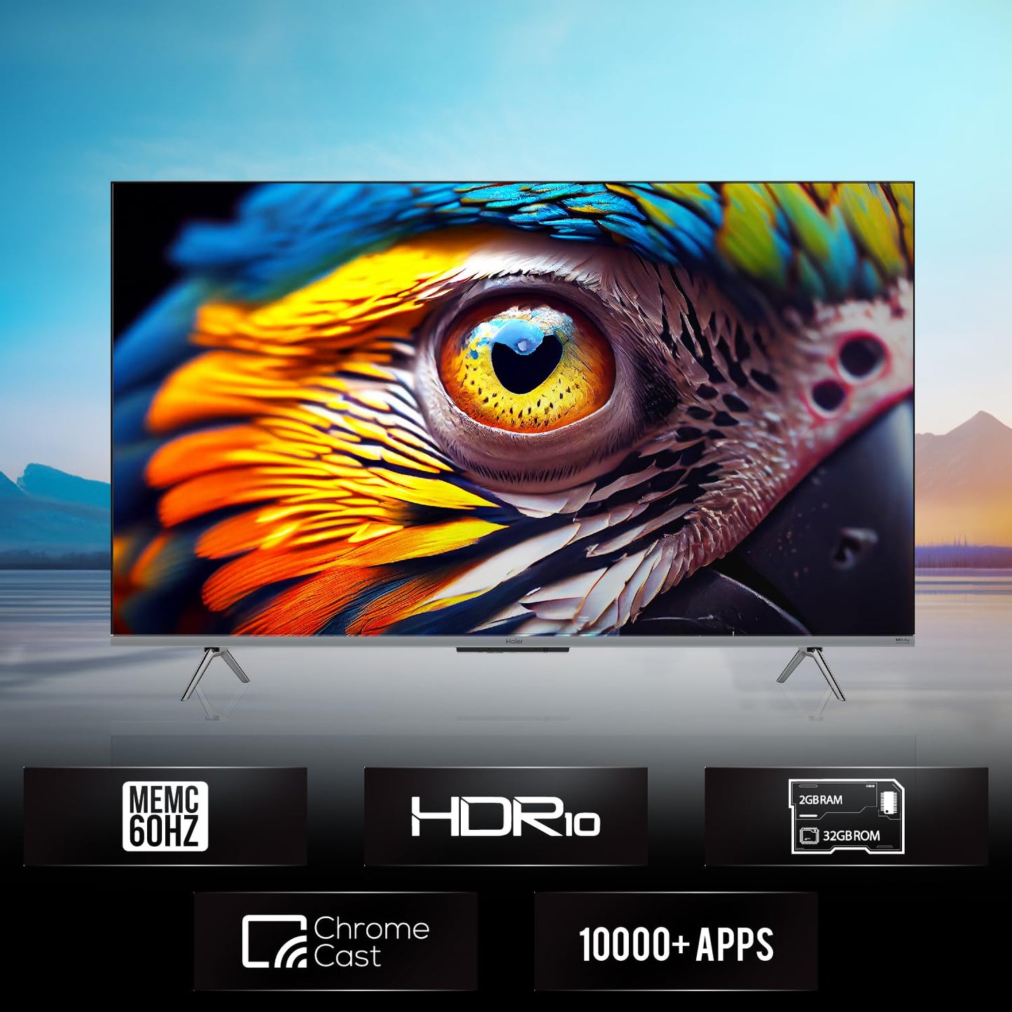 4K Ultra HD P7GT Series 127cm(50) Smart Google TV With Hands Free voice Control (50P7GT-P)