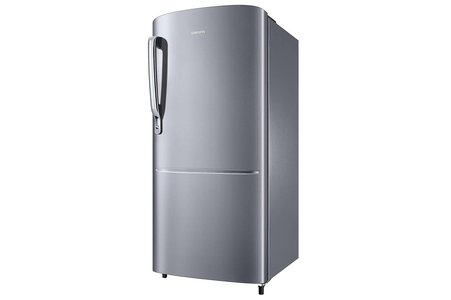 Samsung 183 L, 2 Star, Digital Inverter, Direct-Cool Single Door Refrigerator (RR20H2712S8/NL, Silver, Elegant Inox, Single Touch Defrost, 2026 Model)