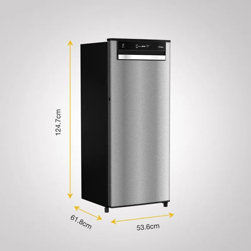 73693 Vitamagic Pro 192L 3 Star Single Door Refrigerator - Aura Steel-Y