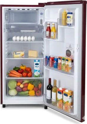 LG GLD1816WOWR 180 Litre Single Door Refrigerator | Toughened Glass Shelve|Wine Rose
