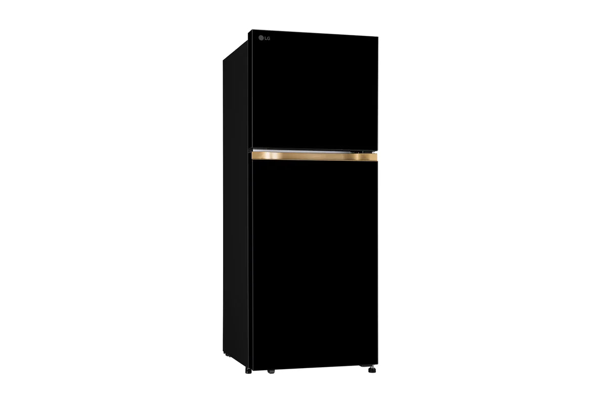LG 225L Double Door Refrigerator with Smart Mode, Auto Smart Connect, Smart Inverter Compressor, Multi Air Flow, Onyx Black, 1 Star GLT2216WYOB