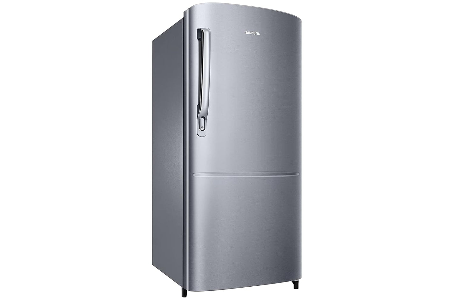 Samsung 183 L, 2 Star, Digital Inverter, Direct-Cool Single Door Refrigerator (RR20H2712S8/NL, Silver, Elegant Inox, Single Touch Defrost, 2026 Model)