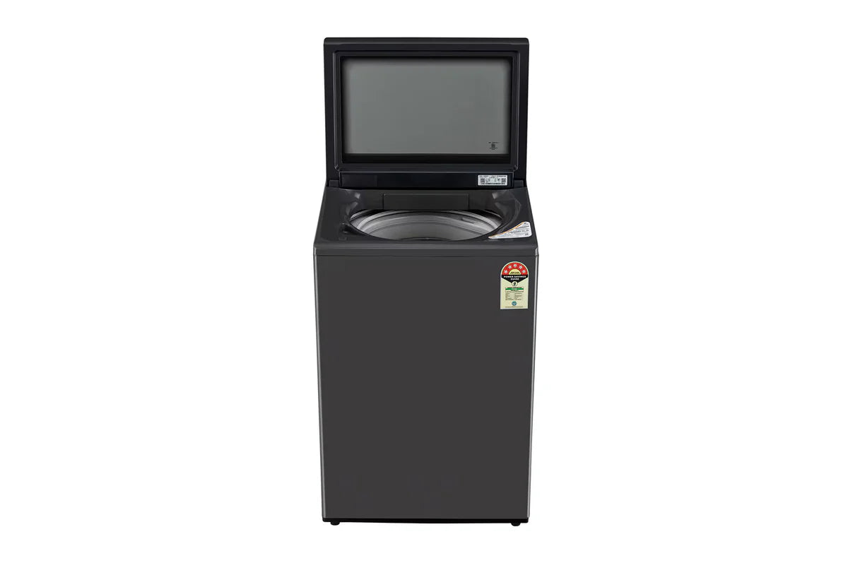 LG 8Kg Top Load Washing Machine, Hard Water Wash, Middle Black, 5 Star T80KMMB3Z