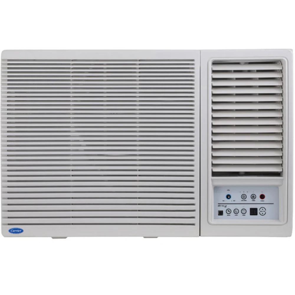 Window air conditioner with control panel 