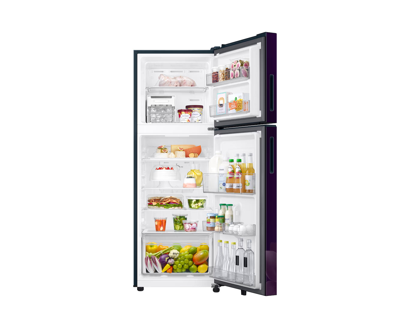 RT40H28W1CP, Double Door Refrigerator with All Around Cooling 236 L