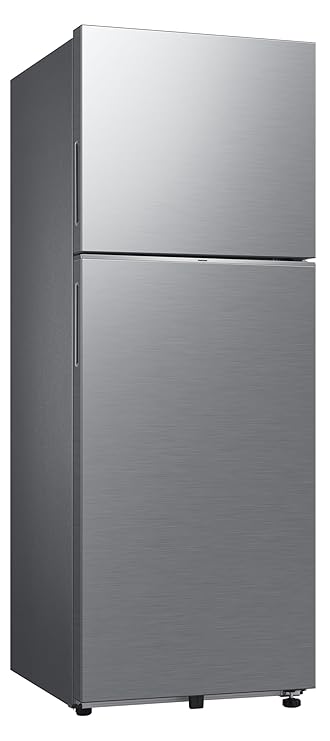 Samsung 330 L, 2 Star, Convertible 5-in-1, Digital Inverter, Frost Free Double Door, WiFi Enabled Bespoke AI Refrigerator (RT34DG5A2BS8HL, Elegant Inox, Silver)