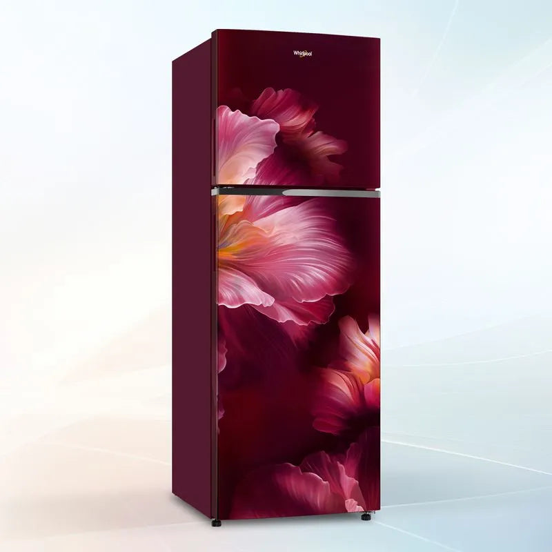 Whirlpool 235L 2 Star Frost-Free Double Door Refrigerator (NEO SP278 PRM Wine Velvet, Model 22318)