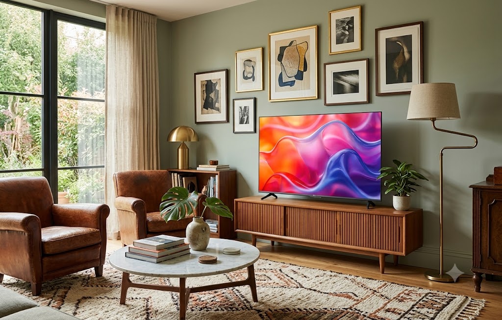 Haier New Q7 Pro Series HQLED 109 cm (43) AI Smart Google TV Gemini| HDR10 | Dolby Vision.Atmos|MEMC (43Q7 Pro)