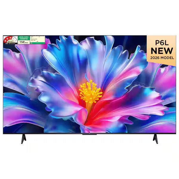 TCL 108 cm (43 inches) 4K Ultra HD Smart LED Google TV 43P6L