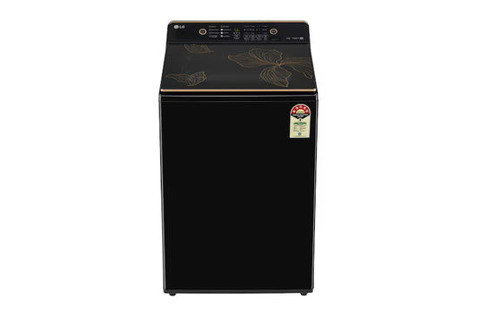LG 9Kg Top Load Washing Machine, Hard Water Wash, Onyx Black, 5 Star