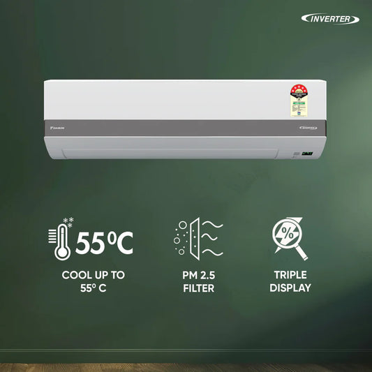 Daikin FTKM35XV16VAA 1.0 Ton Inverter 5 Star Split Air conditioner