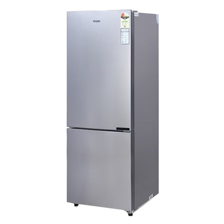 Haier 237 L, 2 Star, Moon Silver Finish, Bottom Mounted Frost Free Refrigerator HRB-2872BMS-P