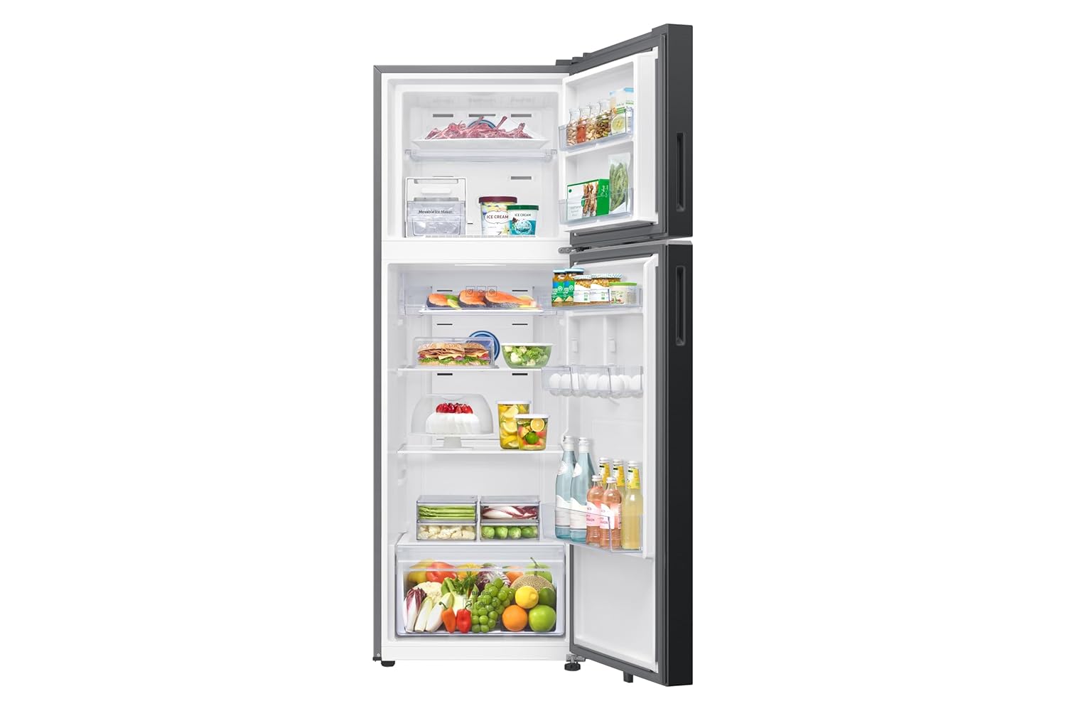 Samsung 256 L, 2 Star, Digital Inverter Frost Free Double Door