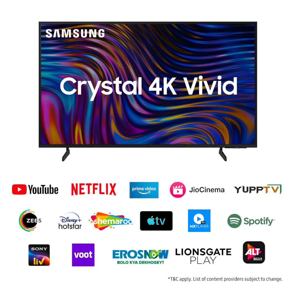 Samsung 163 cm (65 inches) 4K Ultra HD Smart LED TV UA65DUE70BKLXL (Black)