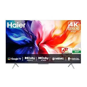 Haier 164 cm (65) P7GT Series 4K Ultra HD Smart LED Google TV 65P7GT-P (Grey)