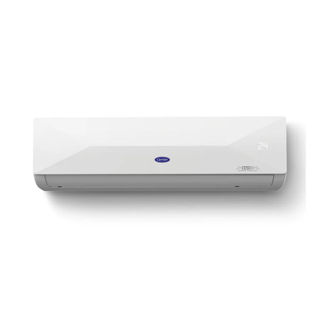 Carrier 19K Series Xcel Edge Fxi 6 in 1 Convertible 1.5 Ton 3 Star Inverter Split AC with PM 2.5 Micron Filter (2025 Model) Copper Condenser