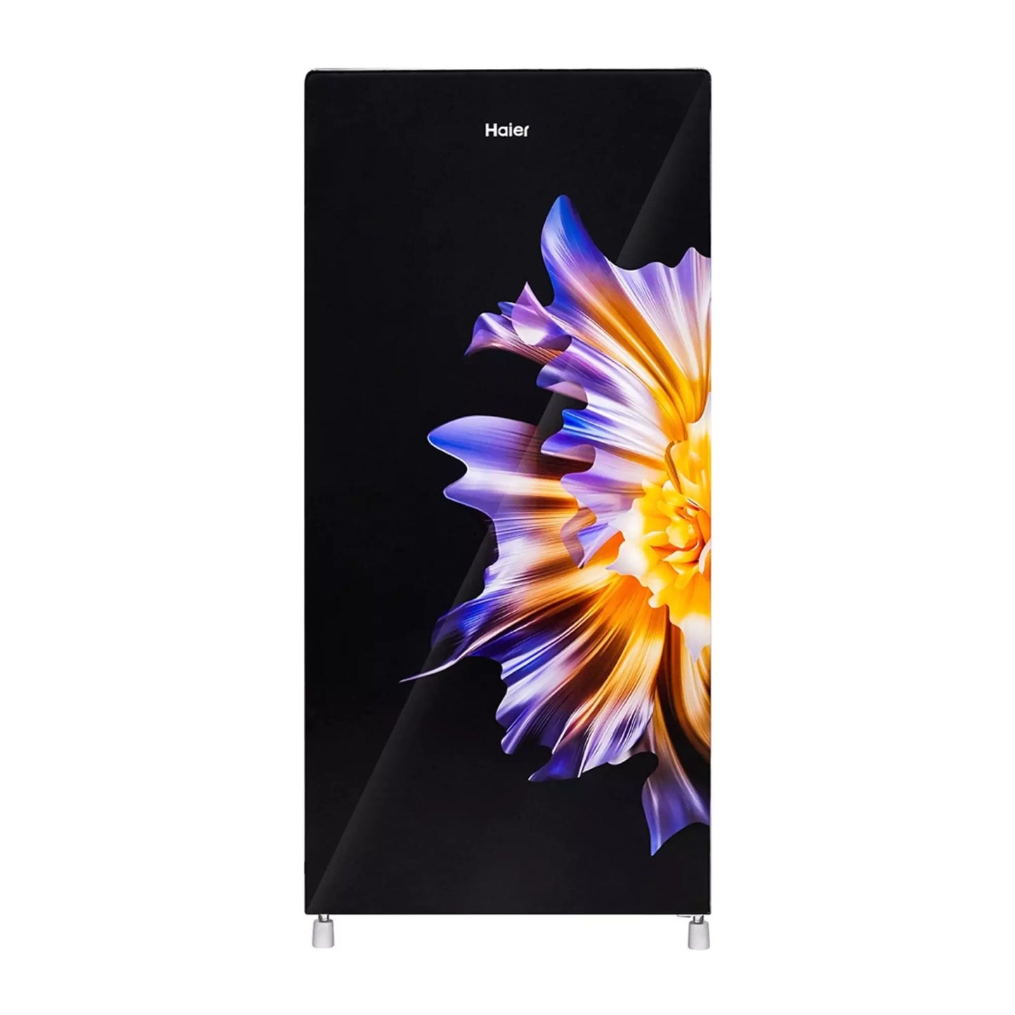 Haier 185L 2 Star Single Door Refrigerator Color: Zoom Glass