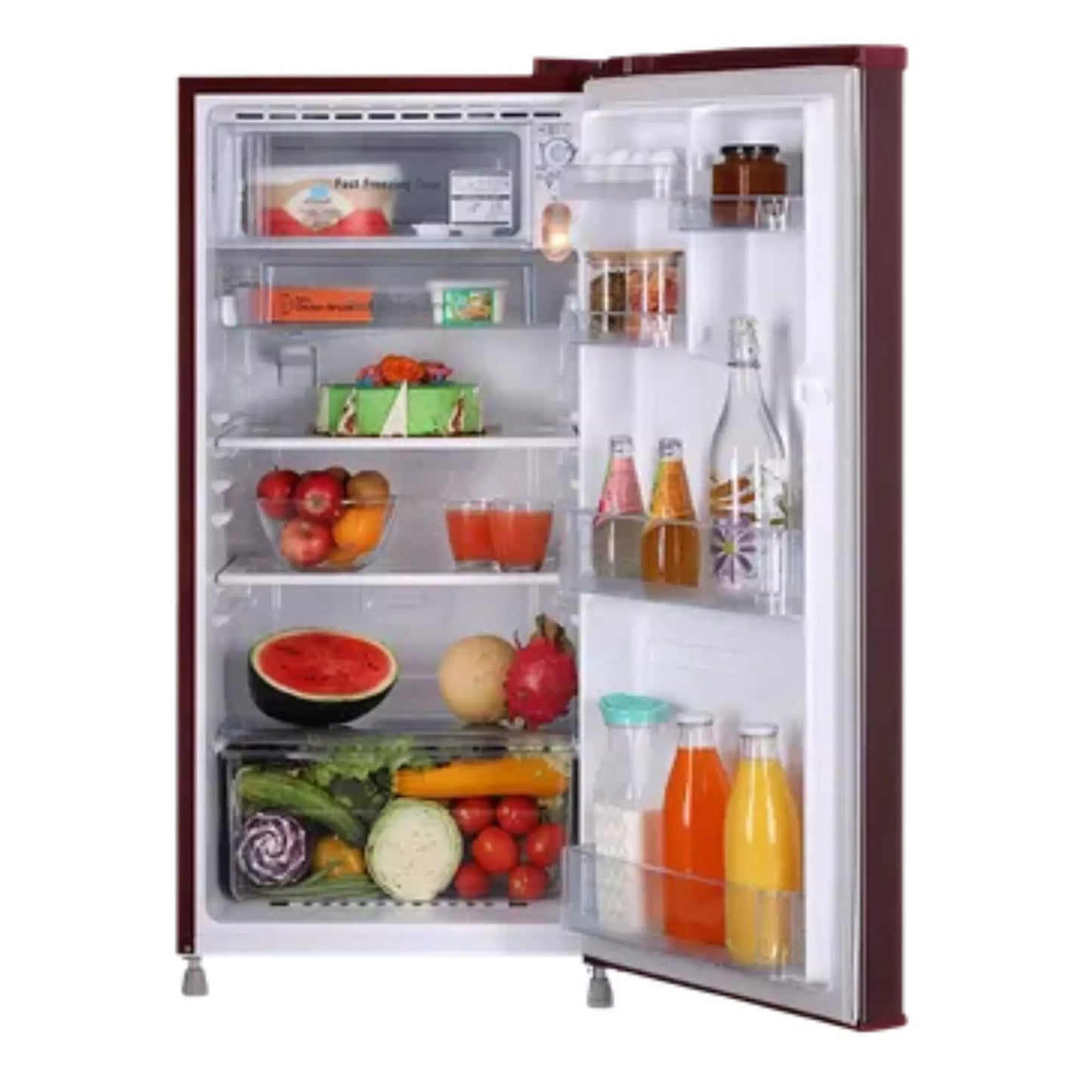 LG 190 Litres 1 Star Direct Cool Single Door Refrigerator (GL-B199OSJB)