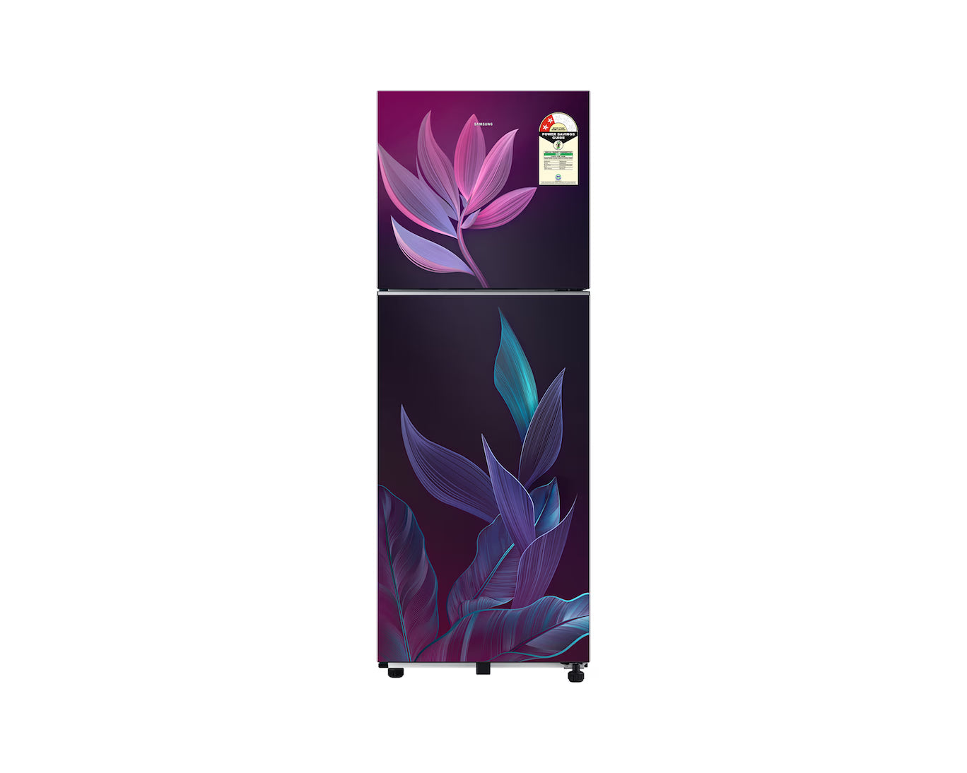 Samsung 236 L, 2 Star, Digital Inverter, Frost Free Double Door Refrigerator (RT40H28W2PRNL, Paradise Bloom Purple, 2026 Model)