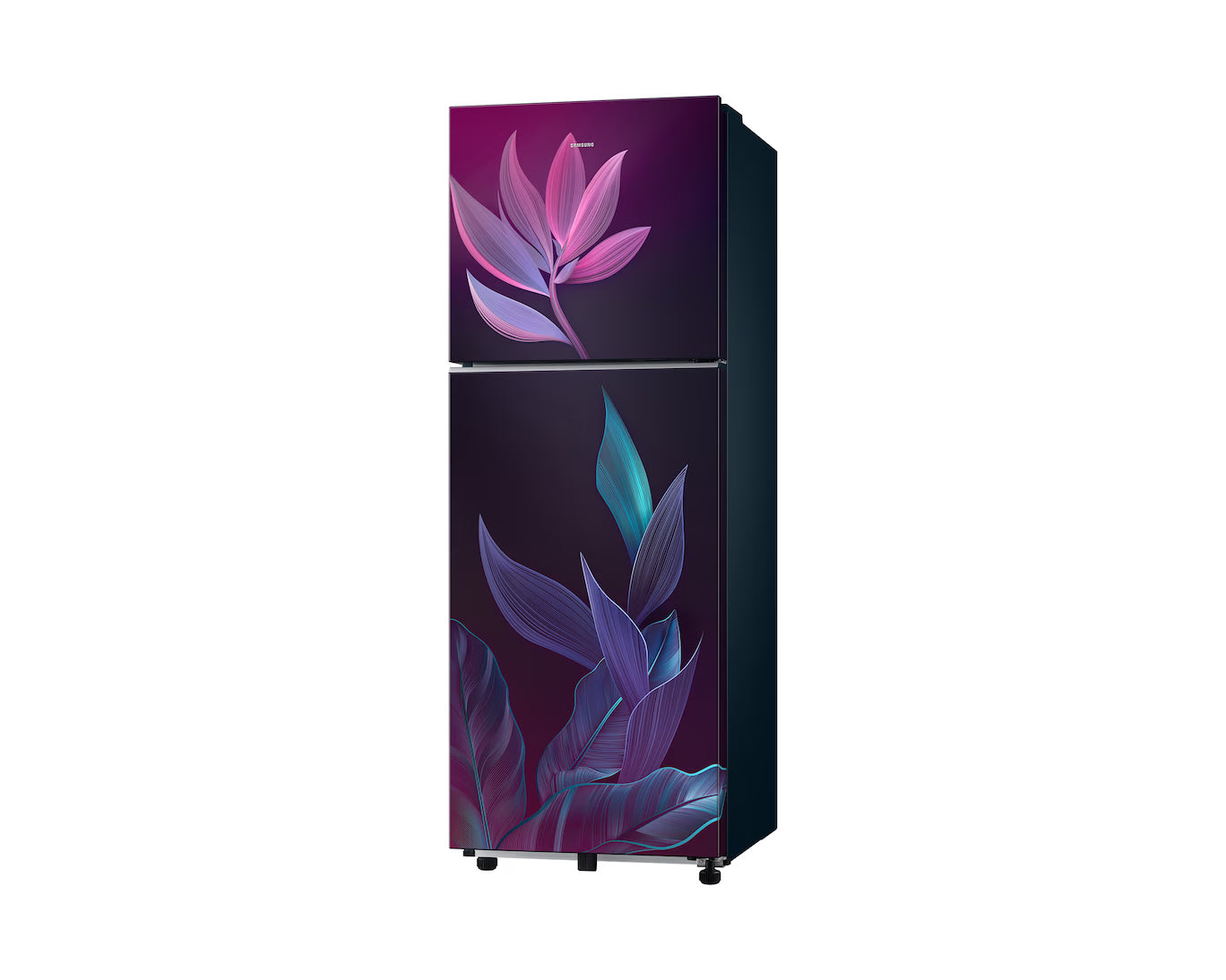 Samsung 236 L, 2 Star, Digital Inverter, Frost Free Double Door Refrigerator (RT40H28W2PRNL, Paradise Bloom Purple, 2026 Model)