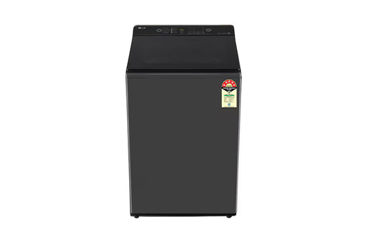 LG 8Kg Top Load Washing Machine, Hard Water Wash, Middle Black, 5 Star
