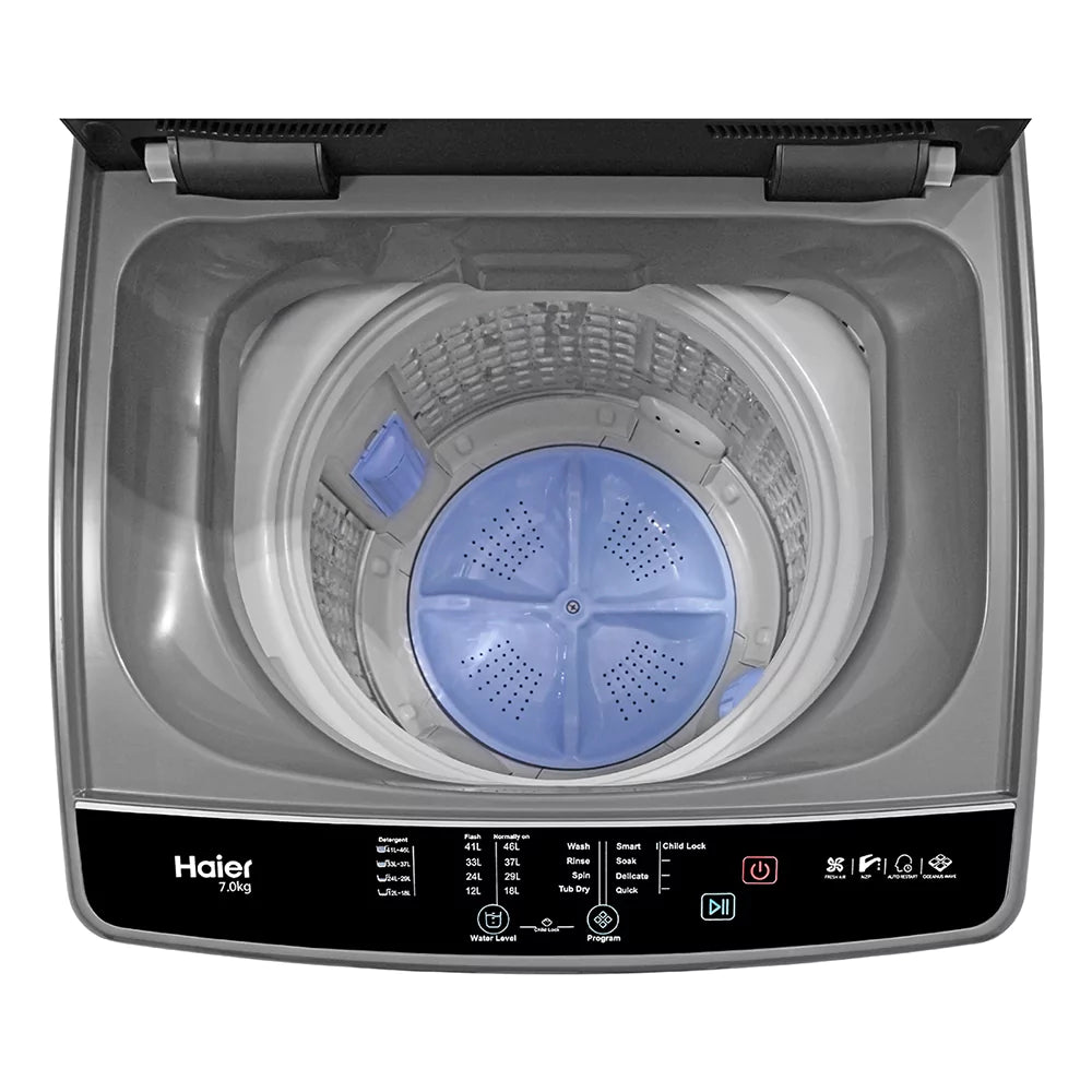 Haier 6.5Kg Top Load Washing Machine with Softfall Techonology