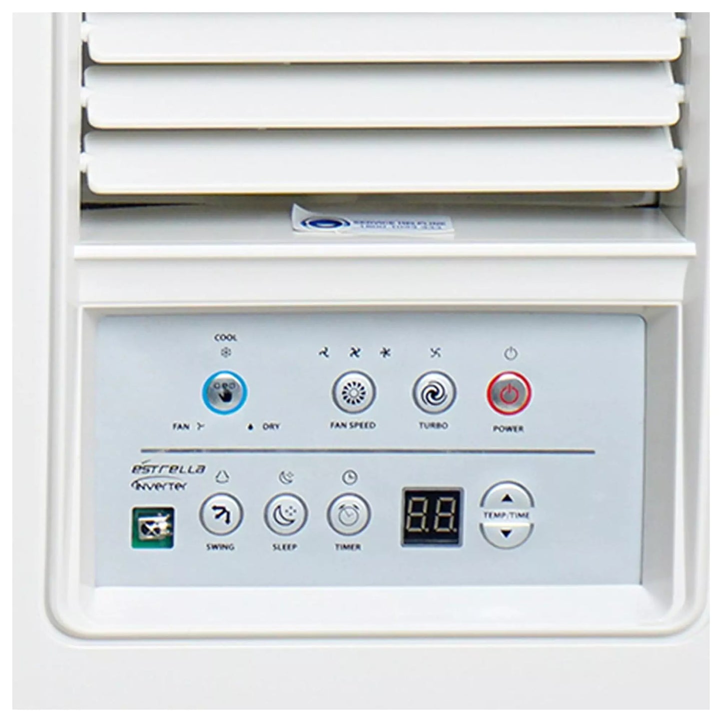 Corner Display of Carrier 1.5 Ton 5 Star Inverter Window AC