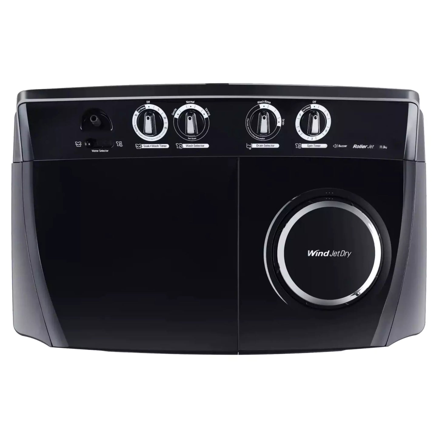 LG 11.5 Kg 5 Star Semi-Automatic Top Loading Washing Machine (P115ASKAZ)