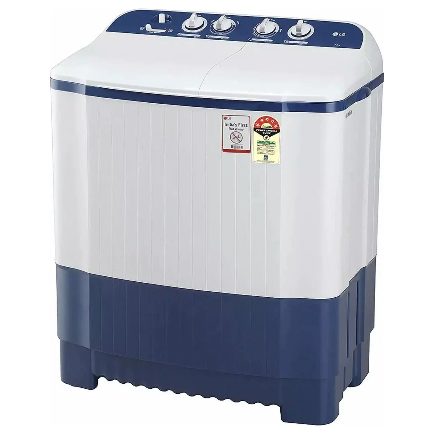 LG 7.0 Kg 5 Star Semi Automatic Washing Machine, Dark Blue (P7010NBAZ)