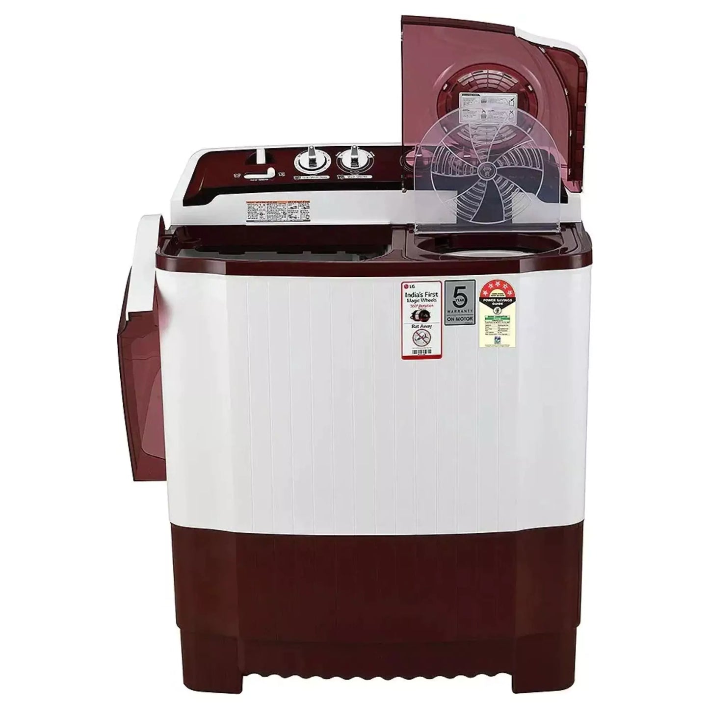 LG 8 kg Semi Automatic Washing Machine(P8035SRAZ)