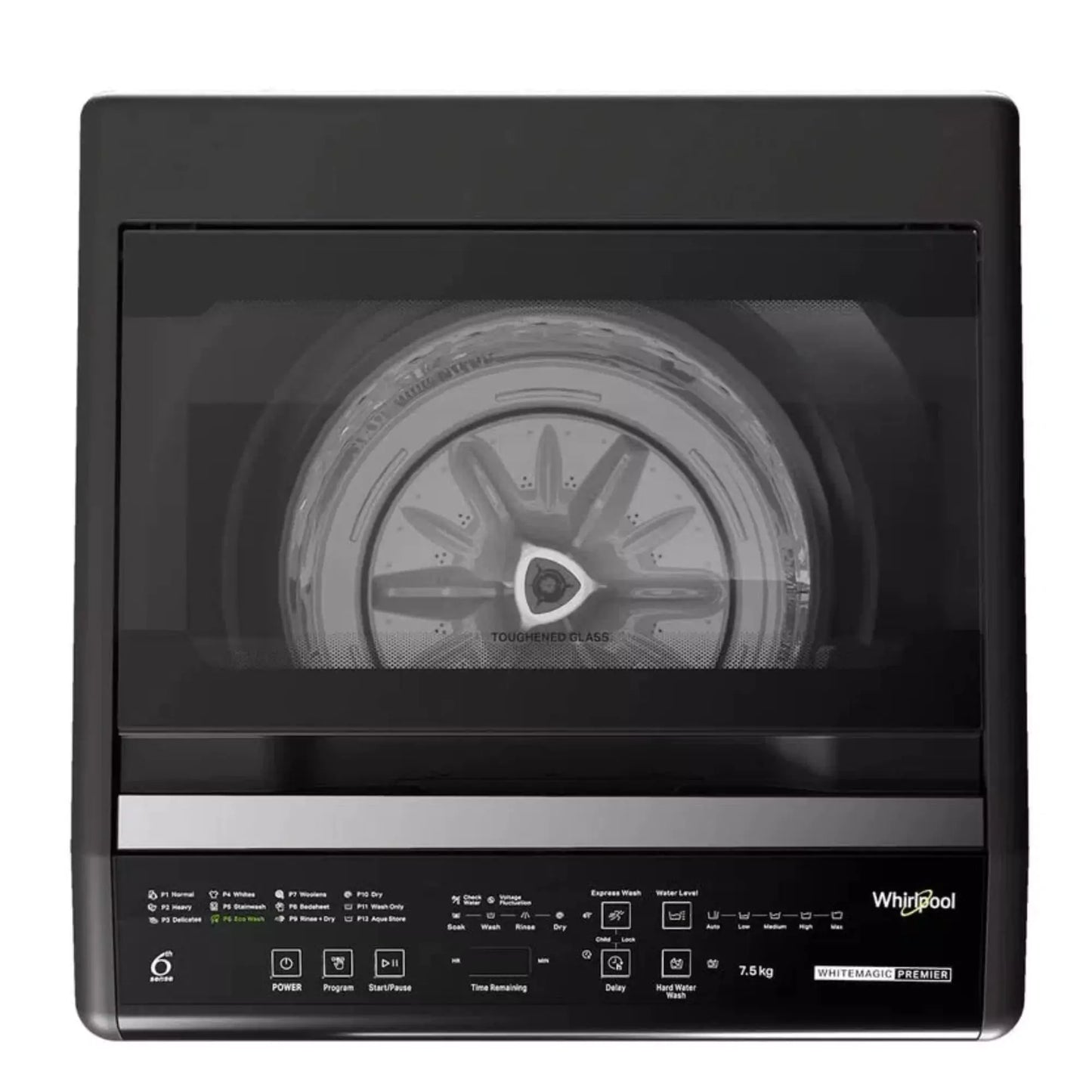 6th Sense Smart Sensors with Whirlpool 7.5 kg Fully Automatic Top Load Washing Machine