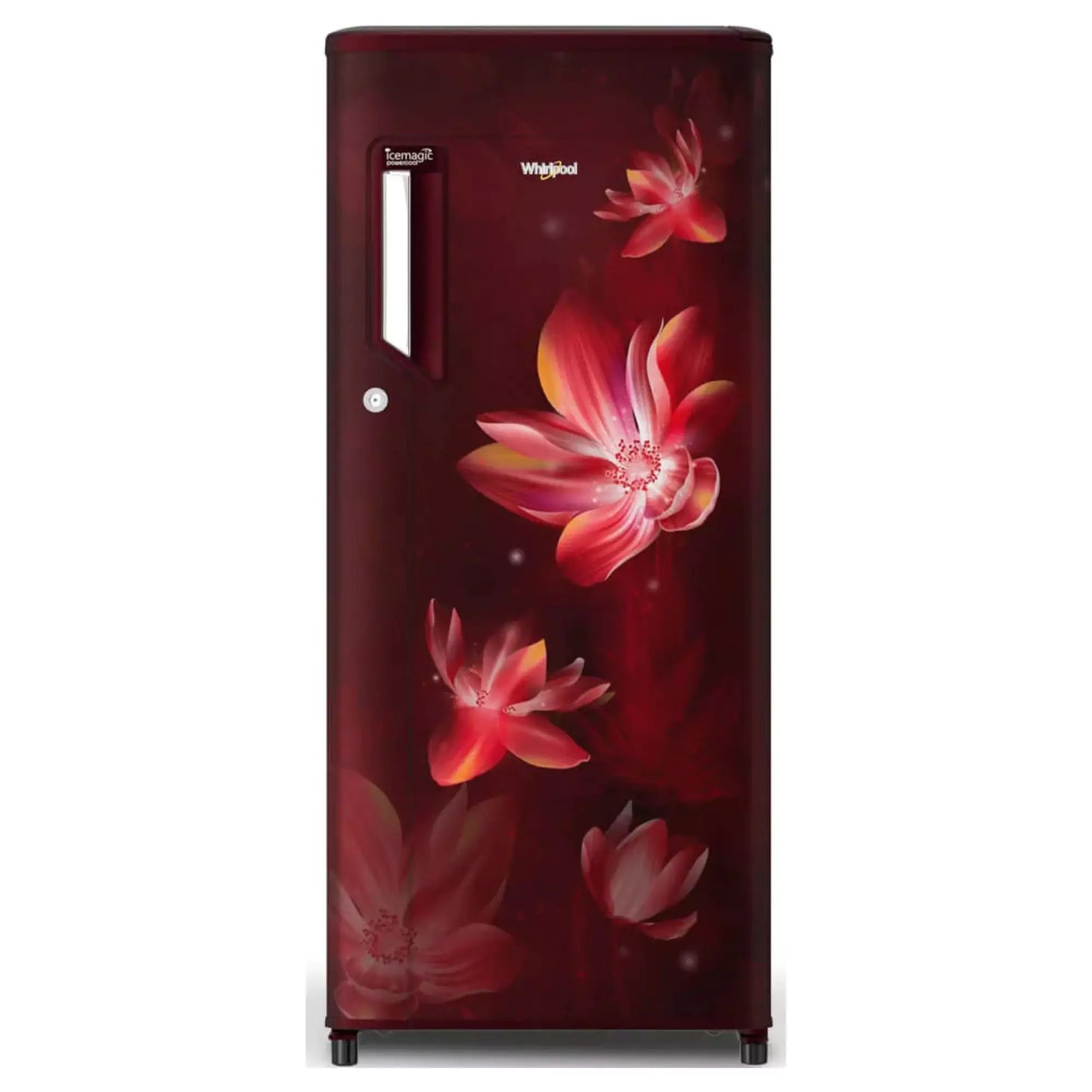 Whirlpool 192 L Direct Cool Single Door 3 Star Refrigerator (Wine Flower Rain-72535)