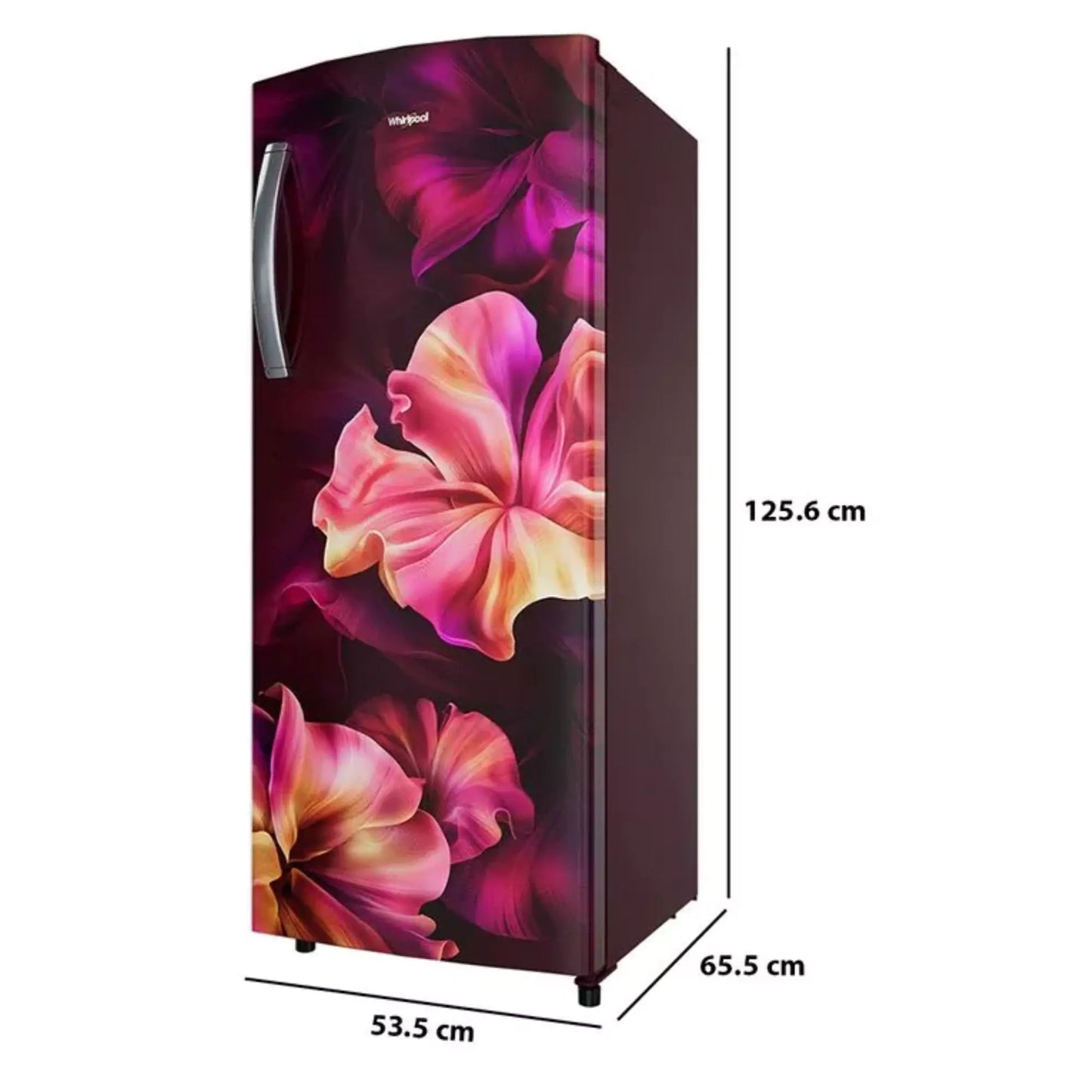 See the dimensions as per the kitchen - Whirlpool 192L 5 Star Single Door Refrigerator